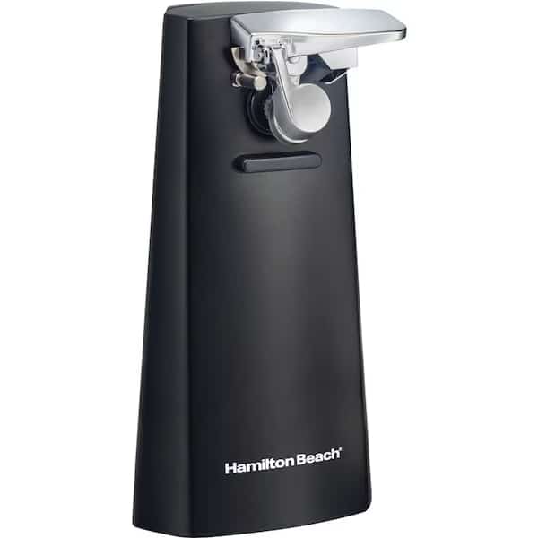 Hamilton Beach Black Electric Can Opener Magnetic Lid Holder