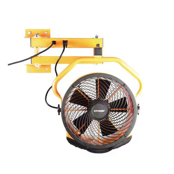 2100 CFM, 4 Speed, 14in Warehouse, Dock, Trailer Cooling Fan, Built-in 3-Hour Timer