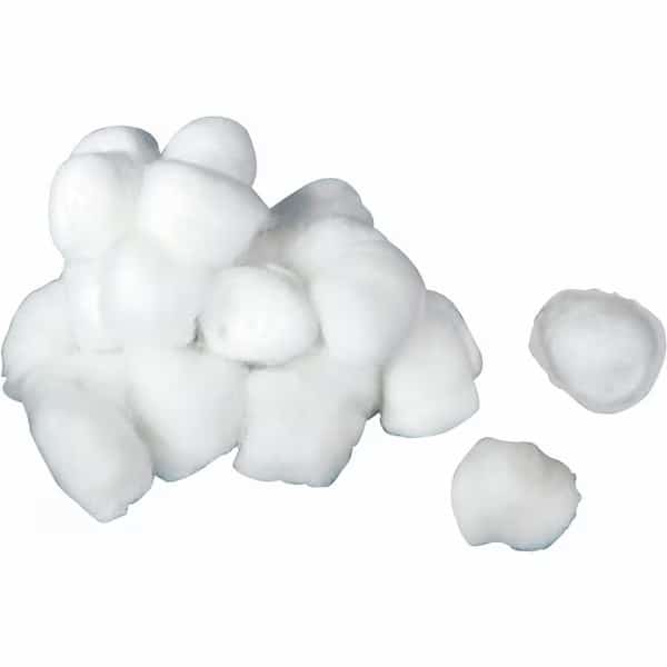 Medline MDS21460 Non-Sterile Cotton Balls, Medium, White, 2000/Pack