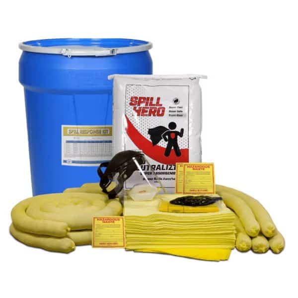Spill Kit, Acid Neutralizer, 30 gal.