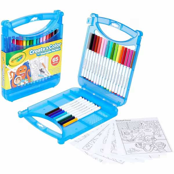 Create & Color Super Tips Marker Kit