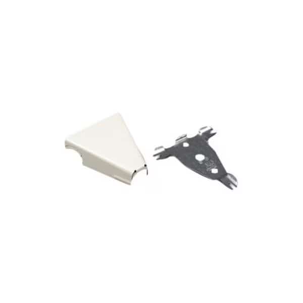 Tee Fitting, White, Steel, WIREMOLD, Mfr# 5715WH