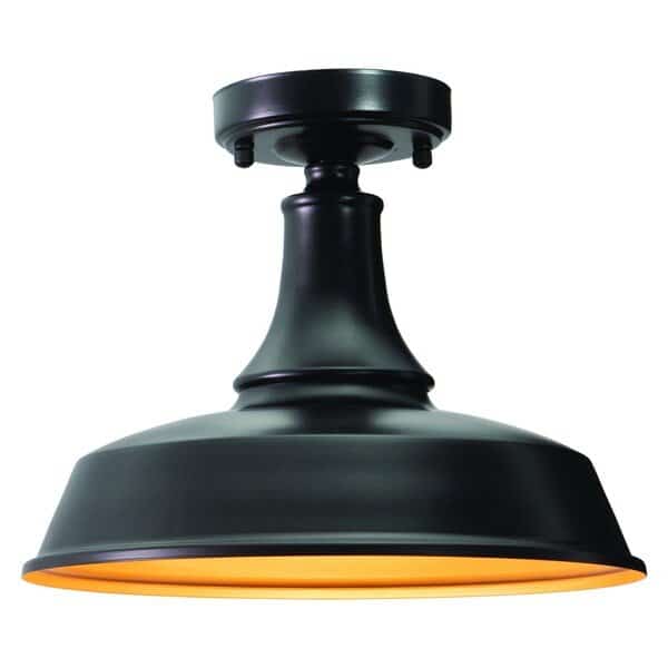 Dorado 12-in. W Outdoor Semi-Flush Mount