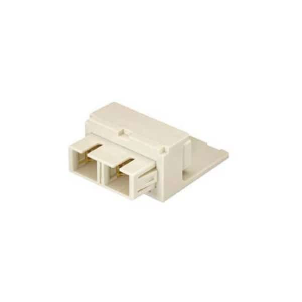 Adapter, Singlemode Duplex SC Fiber, Blue