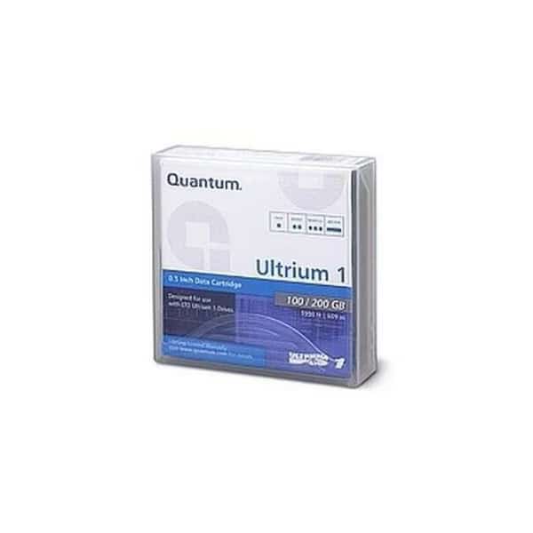 MR-L1 MQN-01LTO-1 Ultrium 100-200GB Data Cartridge, Quantum, Mfr#: MR-L1MQN-01