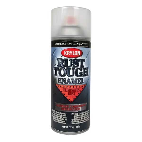 Paint Rust Tough Use To Destroy Old Rust And Prevent New Rust; Gloss Clear; Aerosol Spray Can