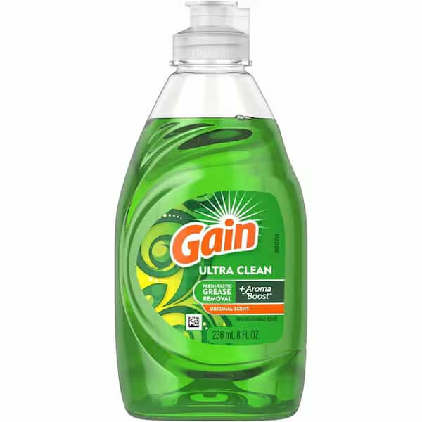Dishwashing Liquid, Bottle, Size 8 oz, PK12