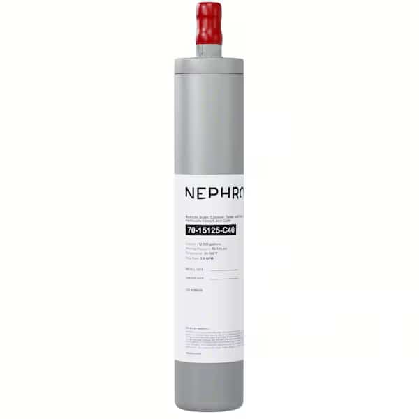 Commercial Water Filter, 2 gpm, 3"dia.