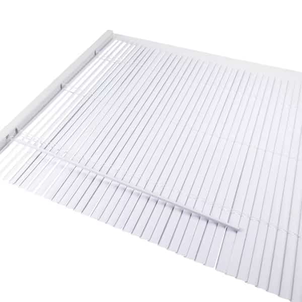 Window Blinds, Vinyl, White