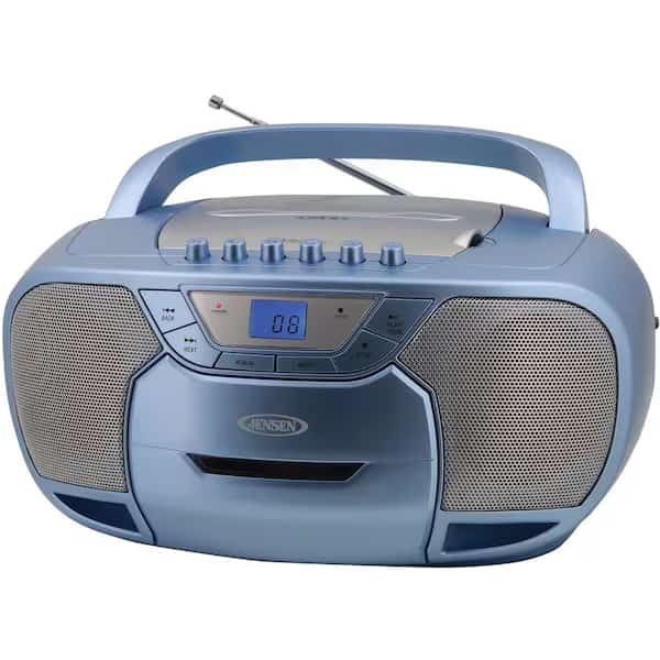 Portable Stereo Bluetooth MP3 CD Cassett, Jensen, Mfr#: CD-590-BL