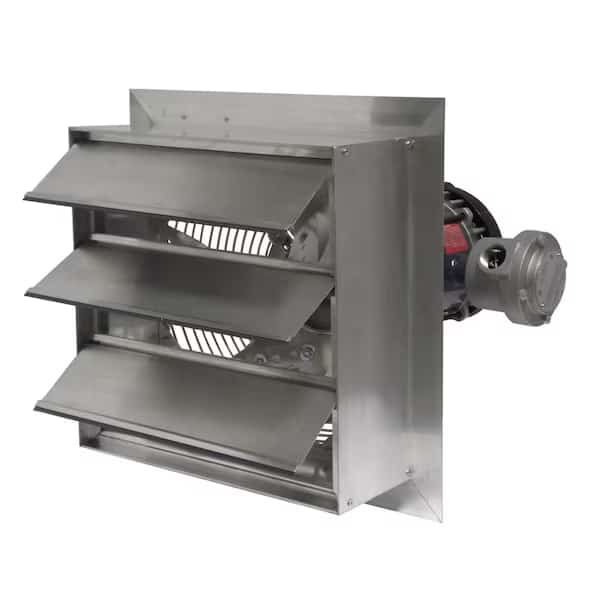 ShtMt Hzd ExhFn,12In Bl,Alm,115/208-230V, Mfr#: AX12-4, CANARM