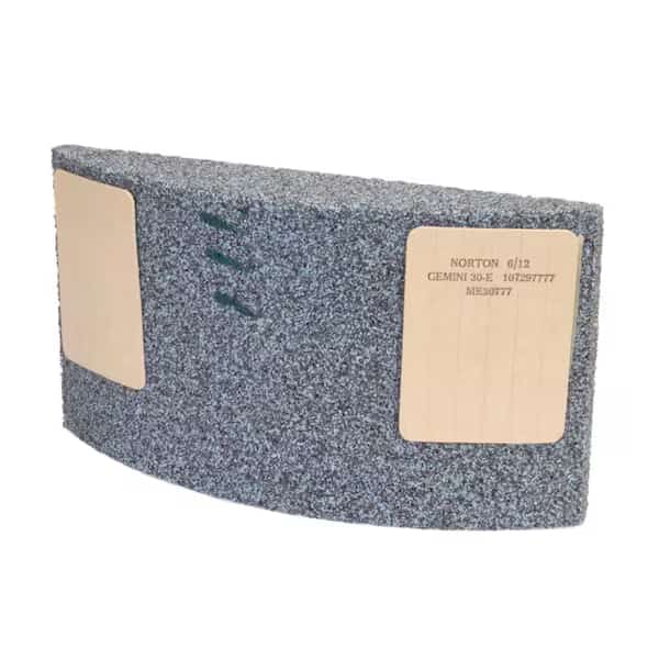 Grinding Segment, 11-1/4" x 3" x 8", 30G, NORTON ABRASIVES, Mfr# 69936699728