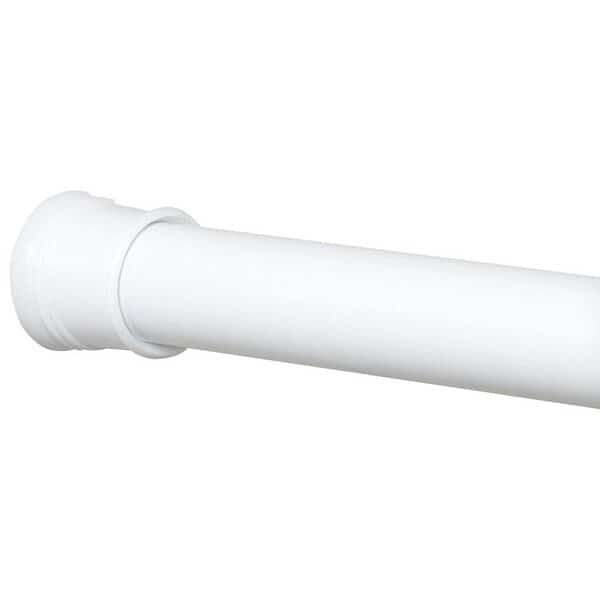 TwistTight Series505RB Shower Rod, 72 in L Adjustable, 114 in Dia Rod, Steel, Bronze
