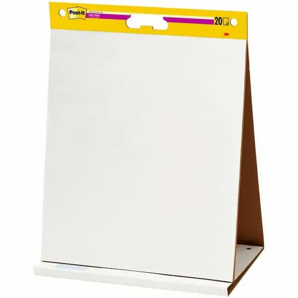 Easel Pad, Plain, White, 20 in. x 23 in.