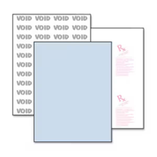 Medical Security Paper- Advanced- 8-.50in.x11in.- 500-RM- Blue