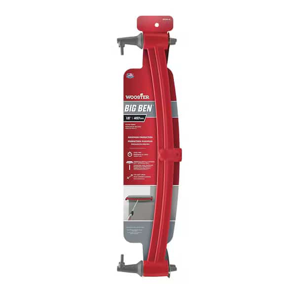 Paint Roller Frame, Polypropylene Handle, 18" Rollers