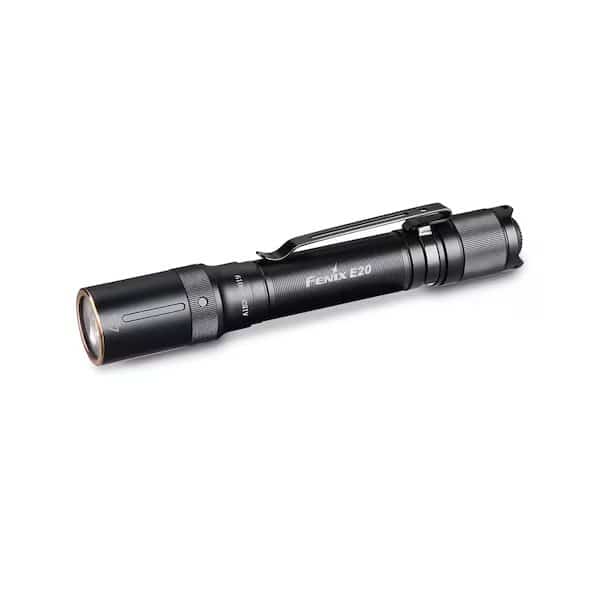 Flashlight, Aluminum, Black, 350lm