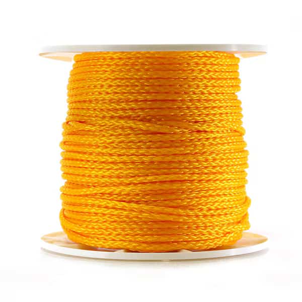 Koch Industries 5/16 in. D X 600 ft. L Yellow Hollow Braided Poly Rope