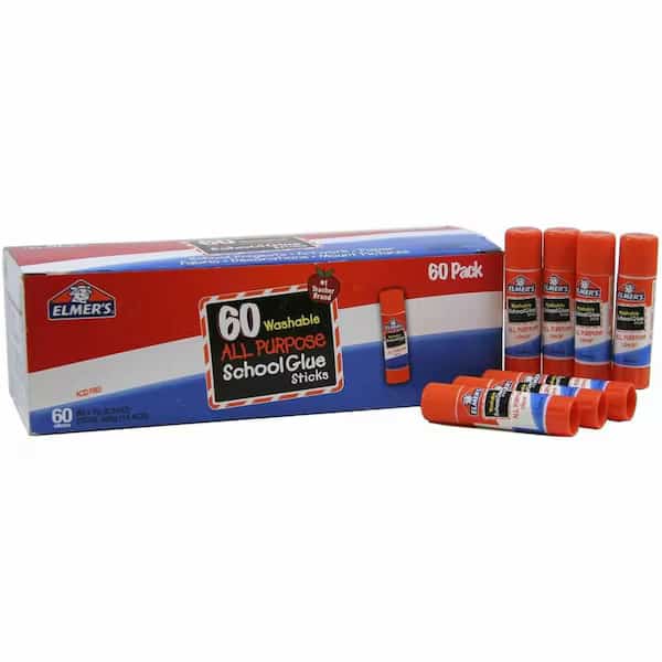 Glue Stick, All Purpose School, Clear, PK60