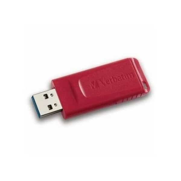 Verbatim  Store 'n' Go USB Flash Drive, 16 GB, Red