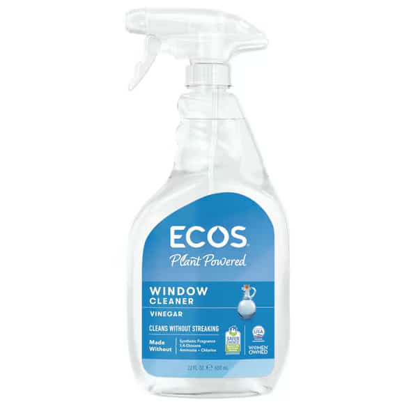 Liquid Glass Cleaner, Trigger Spray Bottle, 6 PK