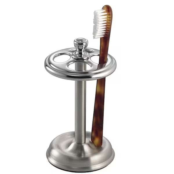 York Metal Series Toothbrush Holder, Steel