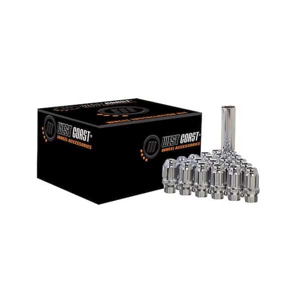 WHEEL INSTALLATION KIT 6 Lug Kit 12 Millimeter x 15 Thread Size ET Shank Short Shank Spline Dri