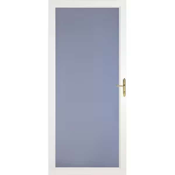 Storm Door, 36 in W, 81 in H, White