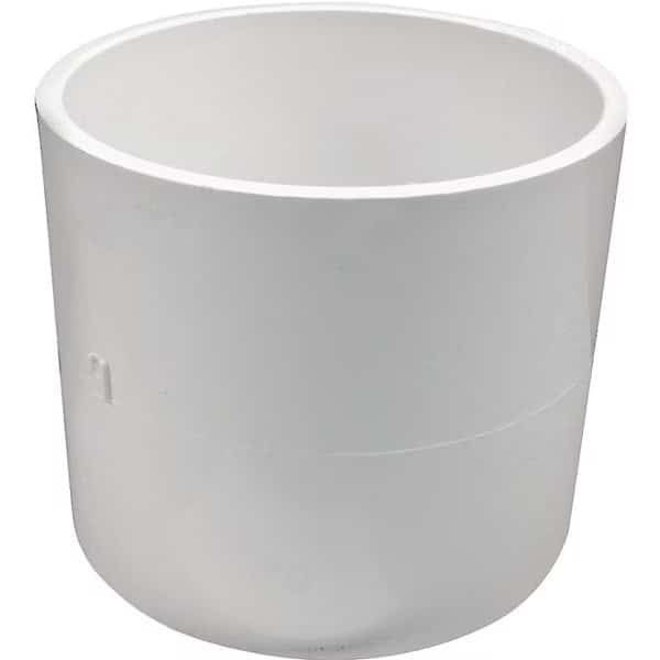 CANPLAS 193006 Coupling, 6 in Hub, White