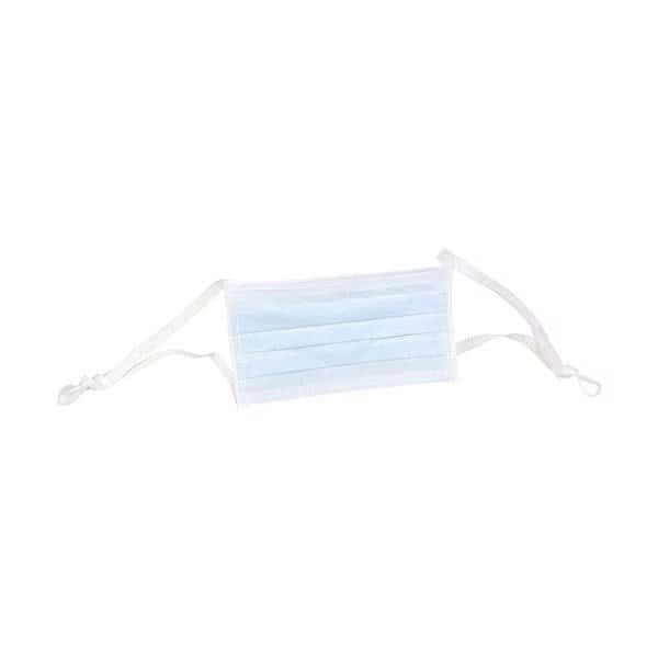 Disposable Respirator, Flat-Fold, Adjustable, Metal Nose Clip, Universal, 50 PK