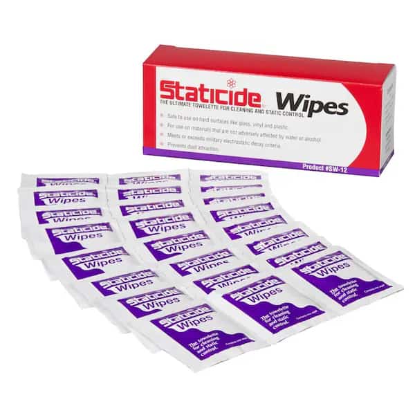 Anti-Static Wipes 5" x 8", 24PK
