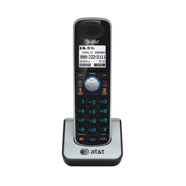 Cordless Phone,2 Line,Black, Mfr#: TL86009, AT&T