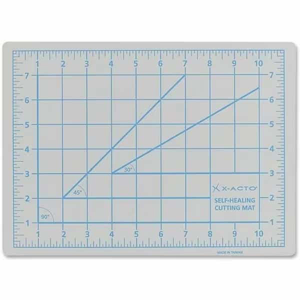 Elmer's Self Healing Cutting Mats, 12"x18", Opaque Gray