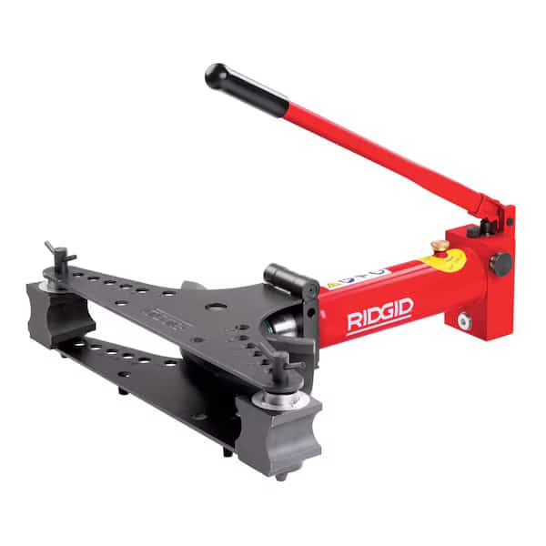 Hydraulic Pipe Bender, 7 Shoes, 3/8 to 2 in Size Range 1-25/32 to 7-7/8 in Bend Radius