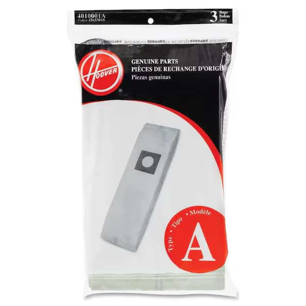 Hoover Standard Type A Bag For Guardsmen Bagged Upright Vacuums, PK12