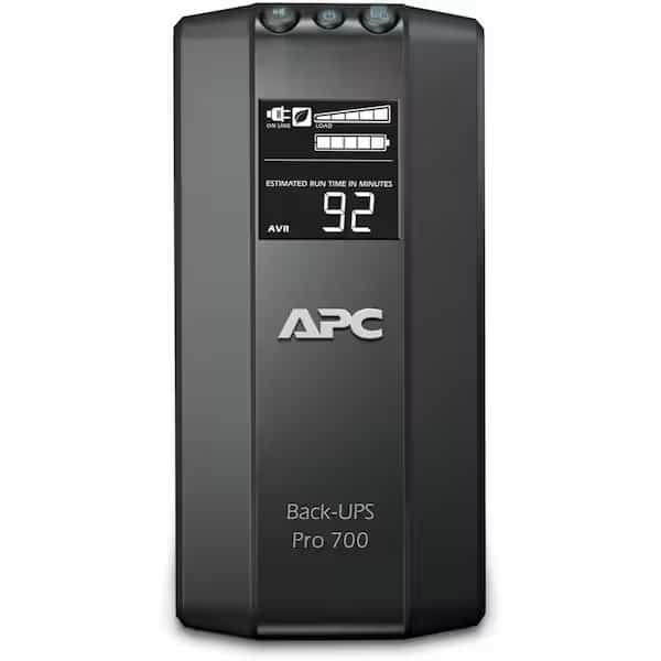 UPS System, 700VA, Line Interactive, Out: 120V AC In: 120V AC