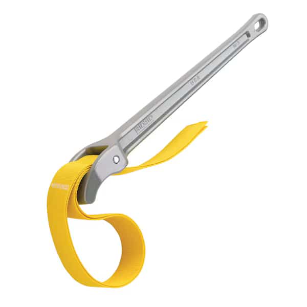 Strap Wrench,Almnm,18" Hndl,29-1/4" Strp, Mfr#: 31370, RIDGID
