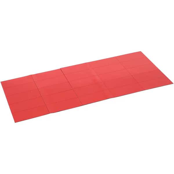 2 Magnetic Dry Erase Strips, Red, 25PK