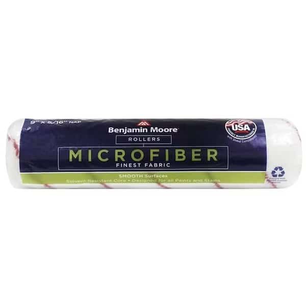 Roller Cover, 516 in Thick Nap, 9 in L, Microfiber Cover
