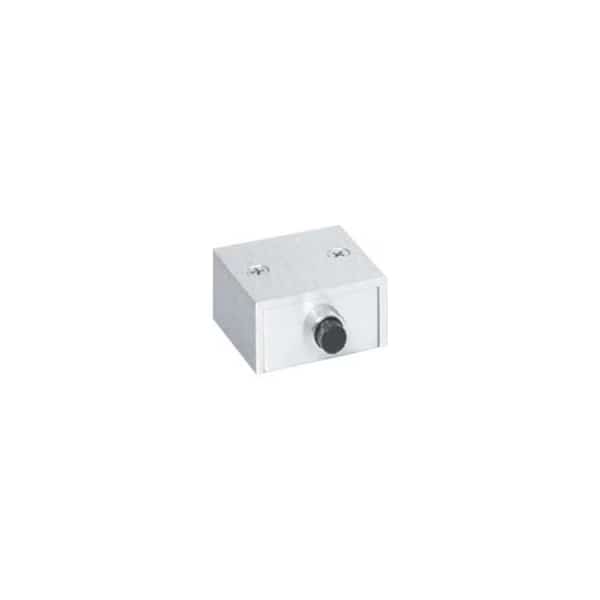 PushButton Station, 2inWx2inHx1inD, Silver