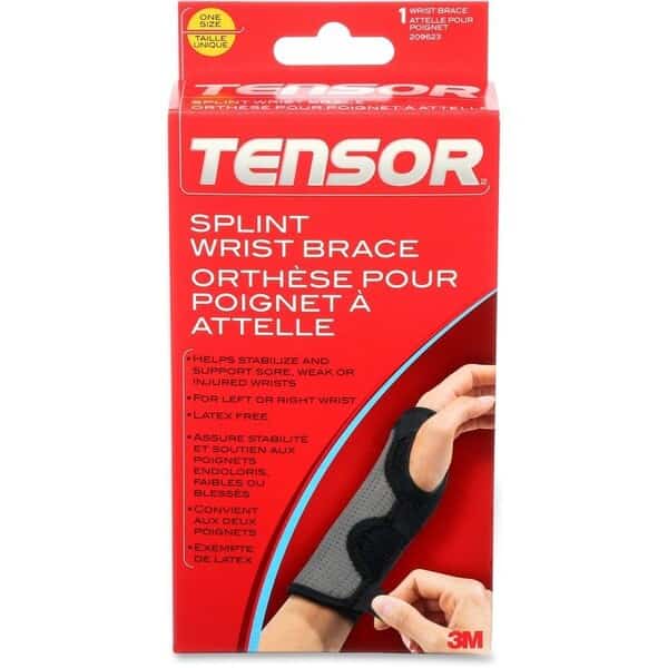 Splint Wrist Brace, Reversible, PK12
