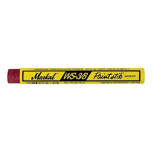 Paint Crayon, Medium Tip, Red Color Family, 12 PK