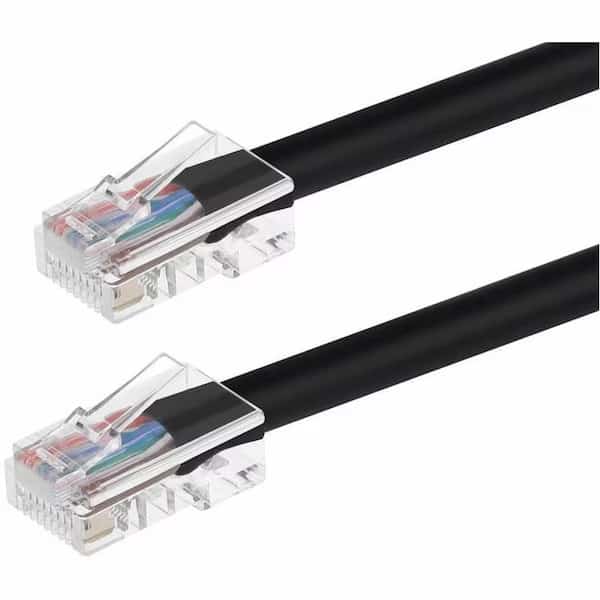 Cat5E Utp Patch Cable, 6" Black, MONOPRICE, Mfr# 13089