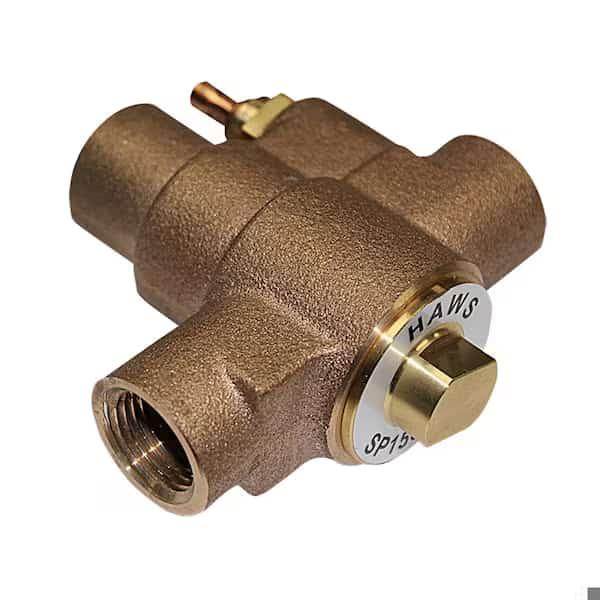 Valve, Brass, Yellow, For Use With, Shower, Eyewash
