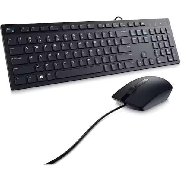 Wired Keyboard and Mouse - KM300C, Dell, Mfr#: DELL-KM300C-US