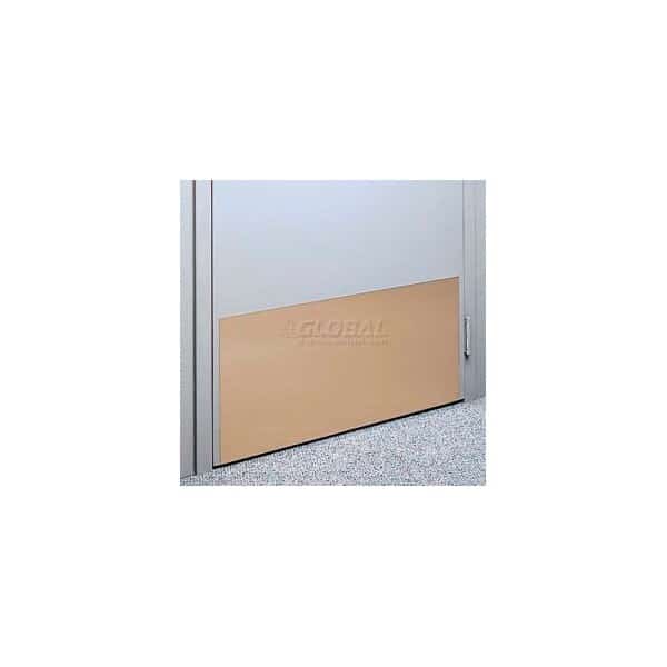 Kick Plate Made From .060" PVC Sheet, 48" x 32", Ivory