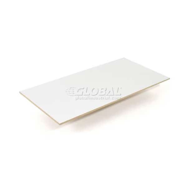 1/2 Thick Melamine Laminate Deck 36W x 30D, Global Industrial, Mfr#: 235CP47