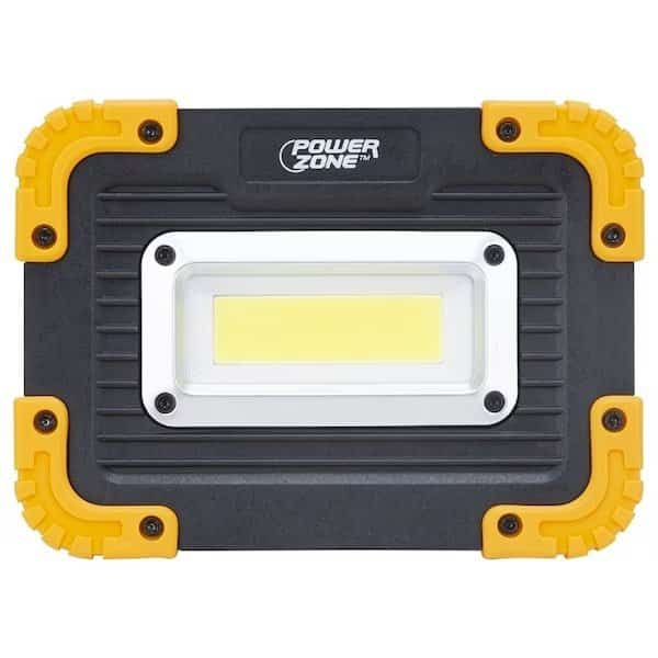 Exclusively Orgill Work Light, 1Lamp, LED Lamp, 1500 Lumens, Black with Orange