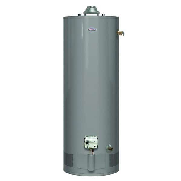 Essential Series Gas Water Heater, Natural Gas, 29 gal Tank, 52 gph, 32000 Btuhr BTU