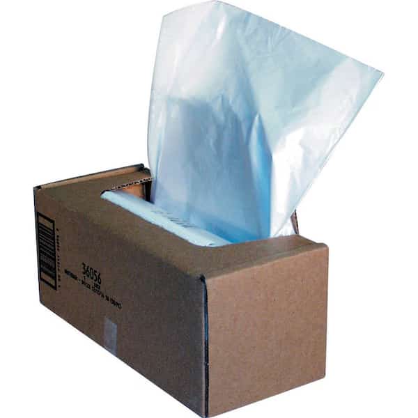 Powershred Shredder Waste Bags,25g,PK50, Mfr#: 36056, FELLOWES